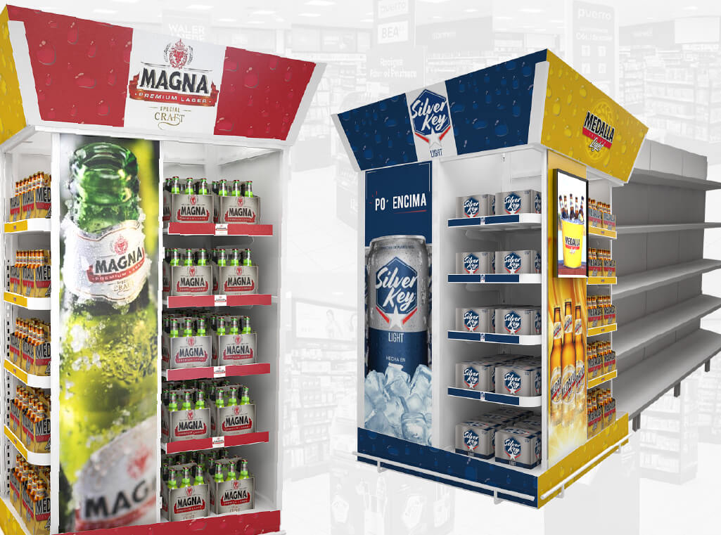 beer display ideas purchases