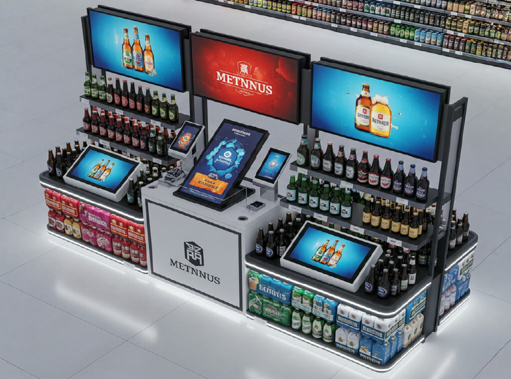 interactive digital beer displays