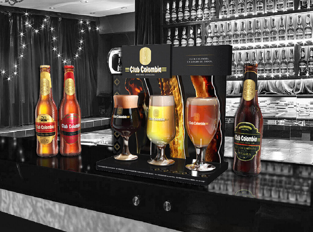 beer display ideas- creating memorable experiences