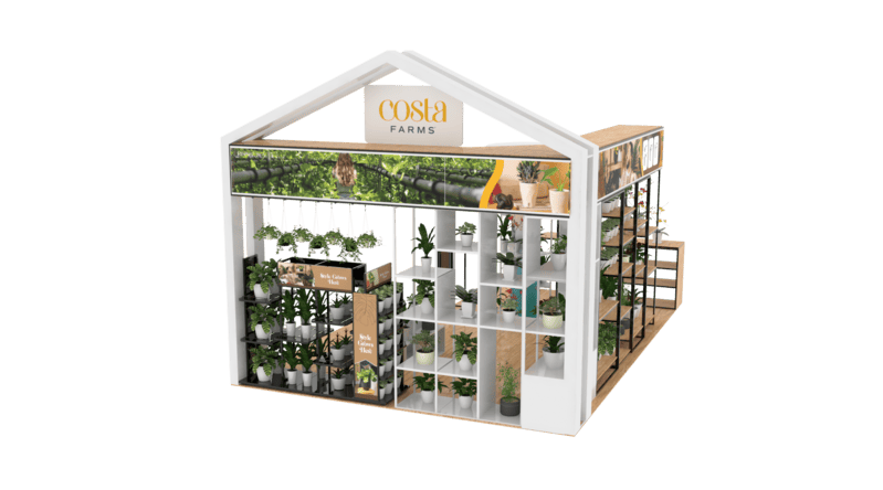 Costa Farm Booth Stand Costa Farm Booth Stand