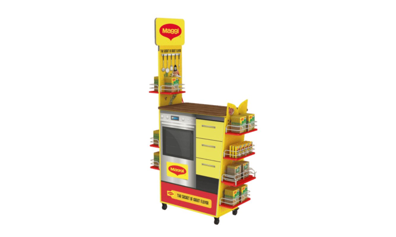 Maggi Sampling Displays Maggi Sampling Displays