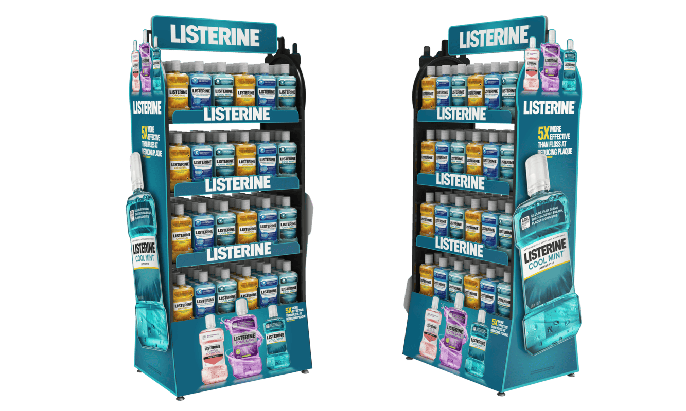 Listerine Floor Display Listerine Floor Display