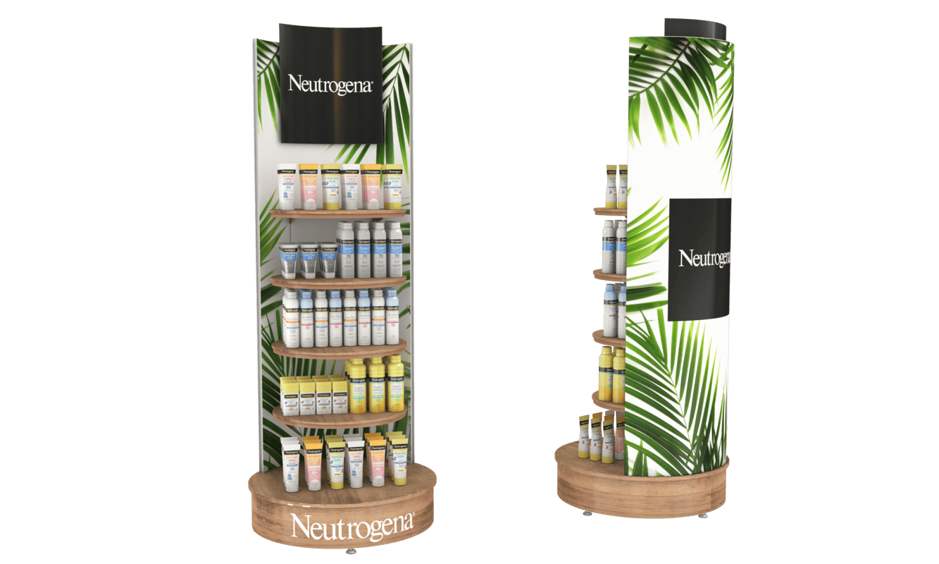 Neutrogena Floor Display Neutrogena Floor Display